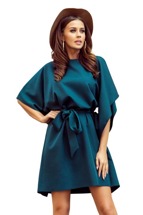 SOFIA Sukienka motyl - ZIELEŃ BUTELKOWA SOFIA Sukienka motyl - ZIELEŃ BUTELKOWA