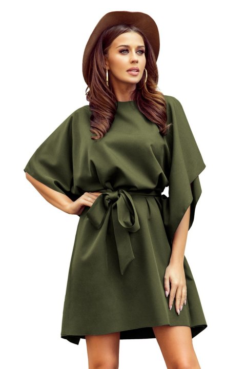 SOFIA Sukienka motyl - KHAKI