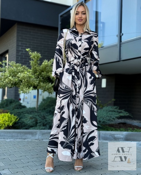 Sukienka ESTELLE w print – klasyka, która robi wrażenie Sukienka ESTELLE w print – klasyka, która robi wrażenie