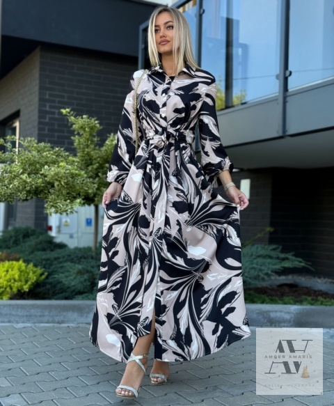 Sukienka ESTELLE w print – klasyka, która robi wrażenie Sukienka ESTELLE w print – klasyka, która robi wrażenie