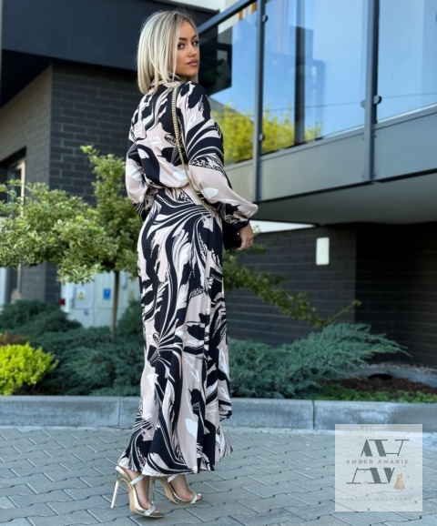 Sukienka ESTELLE w print – klasyka, która robi wrażenie Sukienka ESTELLE w print – klasyka, która robi wrażenie