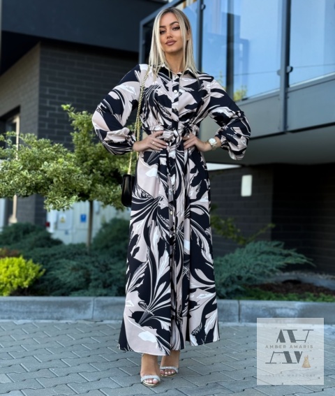 Sukienka ESTELLE w print – klasyka, która robi wrażenie Sukienka ESTELLE w print – klasyka, która robi wrażenie