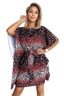 SOFIA Sukienka motyl z wiązaniem w pasie - JAGUAR